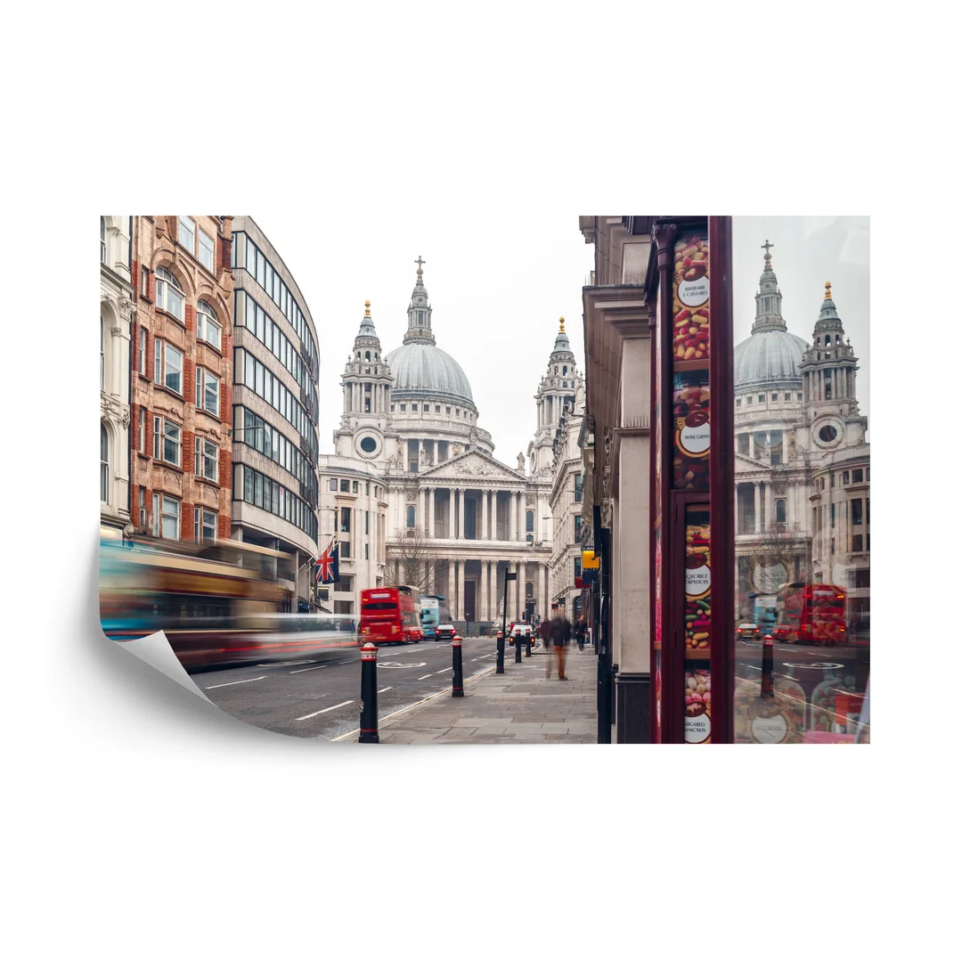 Fototapeta Katedra W Londynie Vinyl Gładki 270x180