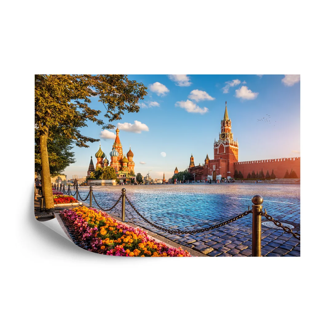 Fototapeta Letni Wieczór Na Placu Czerwonym Flizelina 270x180