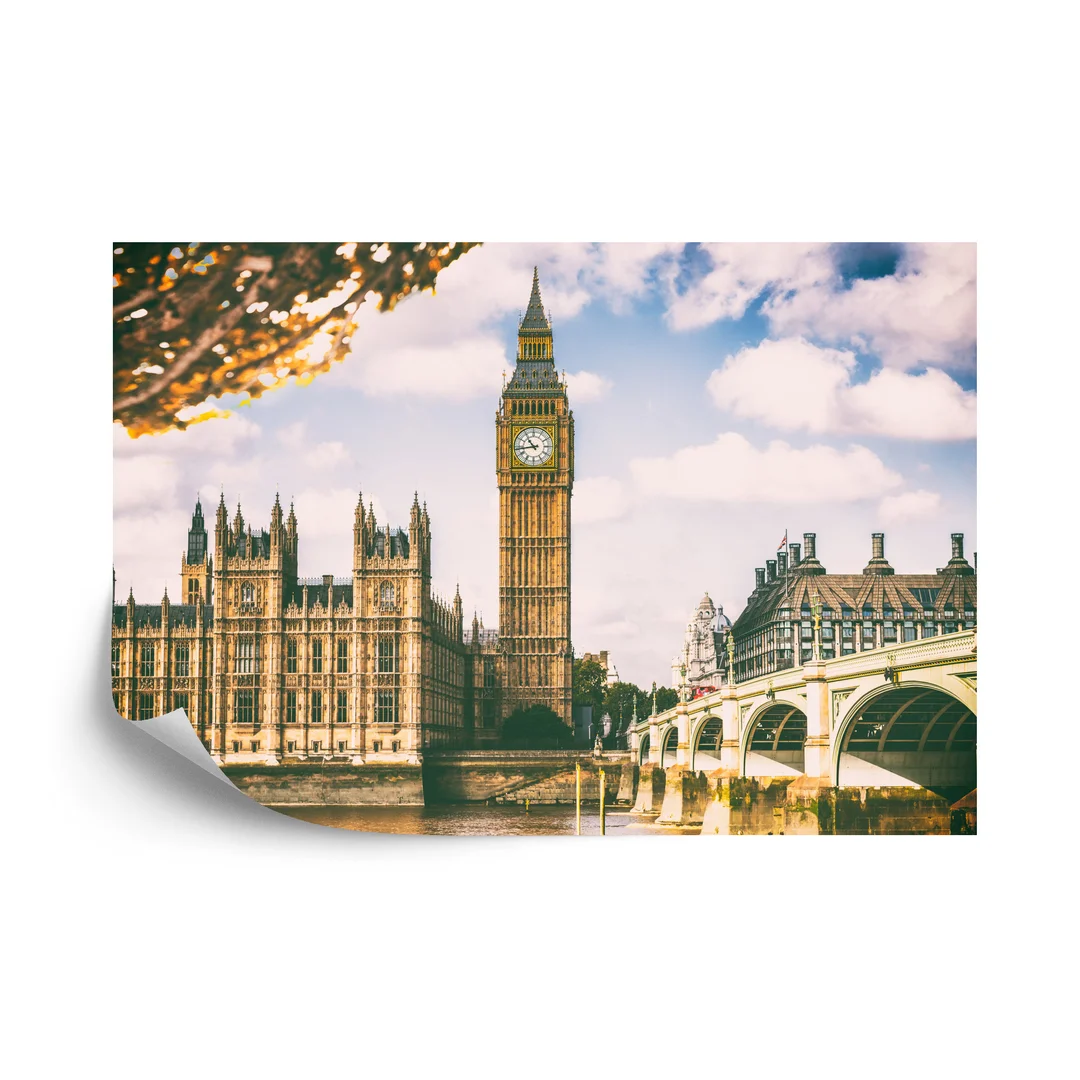 Fototapeta Londyn Big Ben Vinyl Gładki 254x184