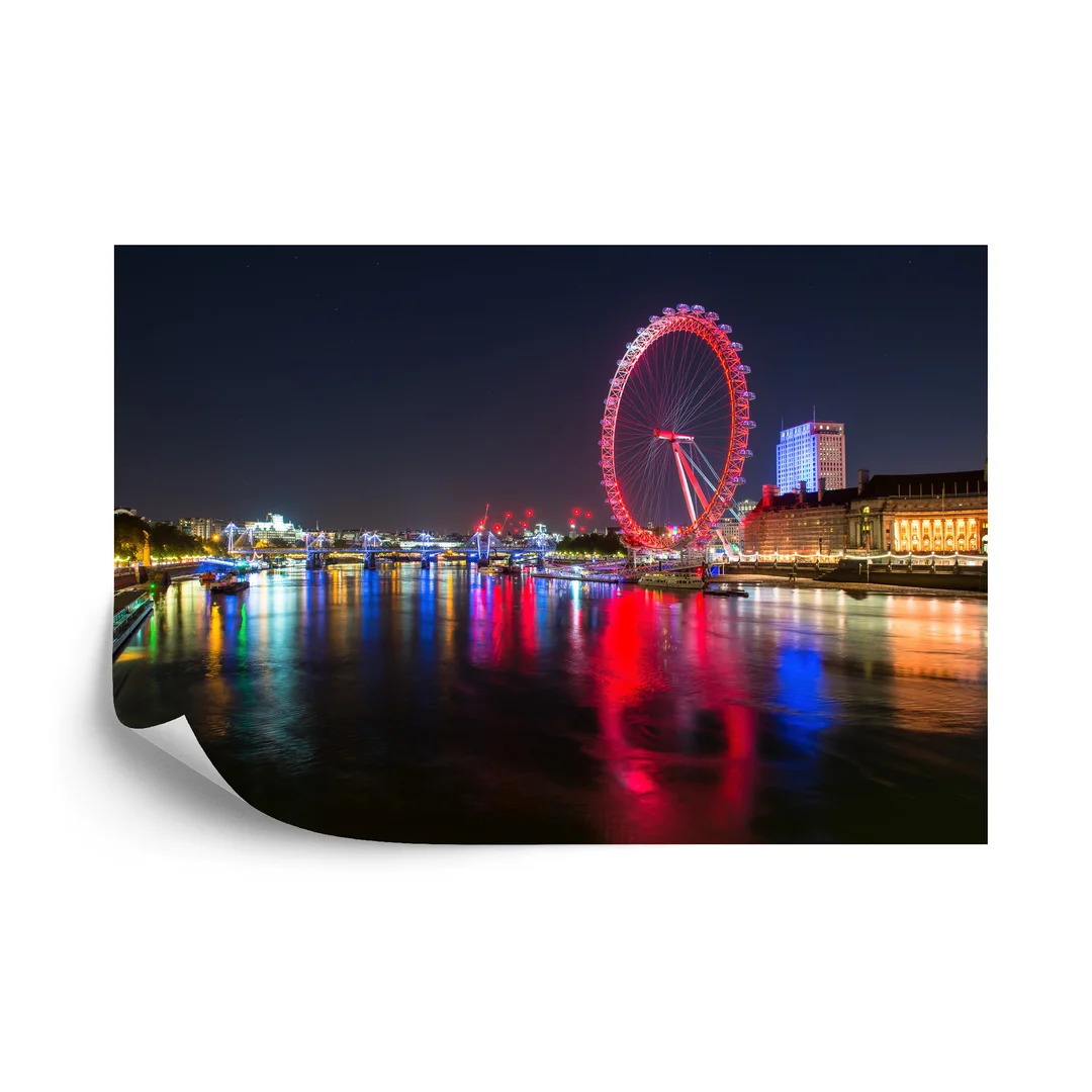 Fototapeta Londyn Nocą Flizelina 270x180