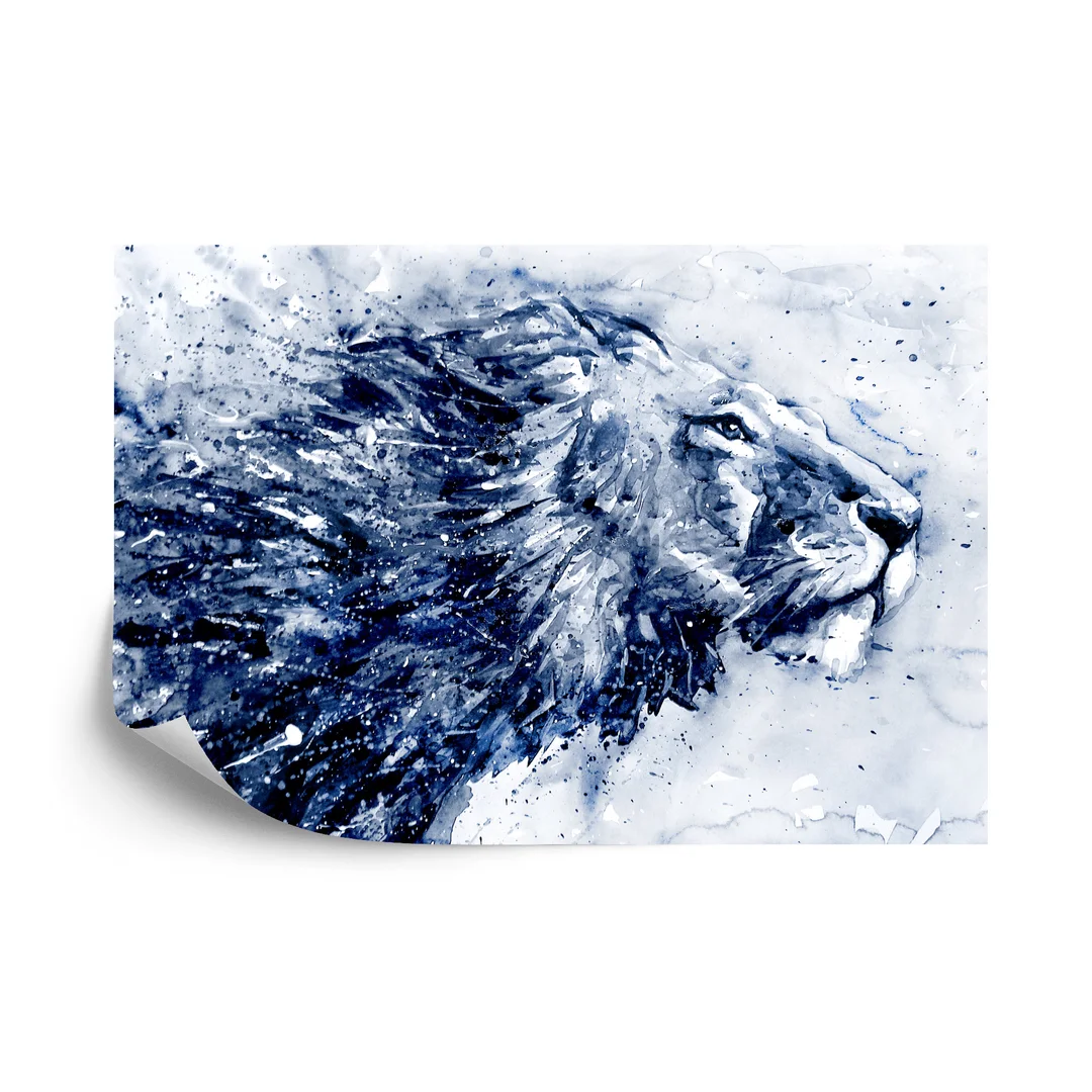 Fototapeta Majestatyczny Lew Vinyl Gładki 270x180