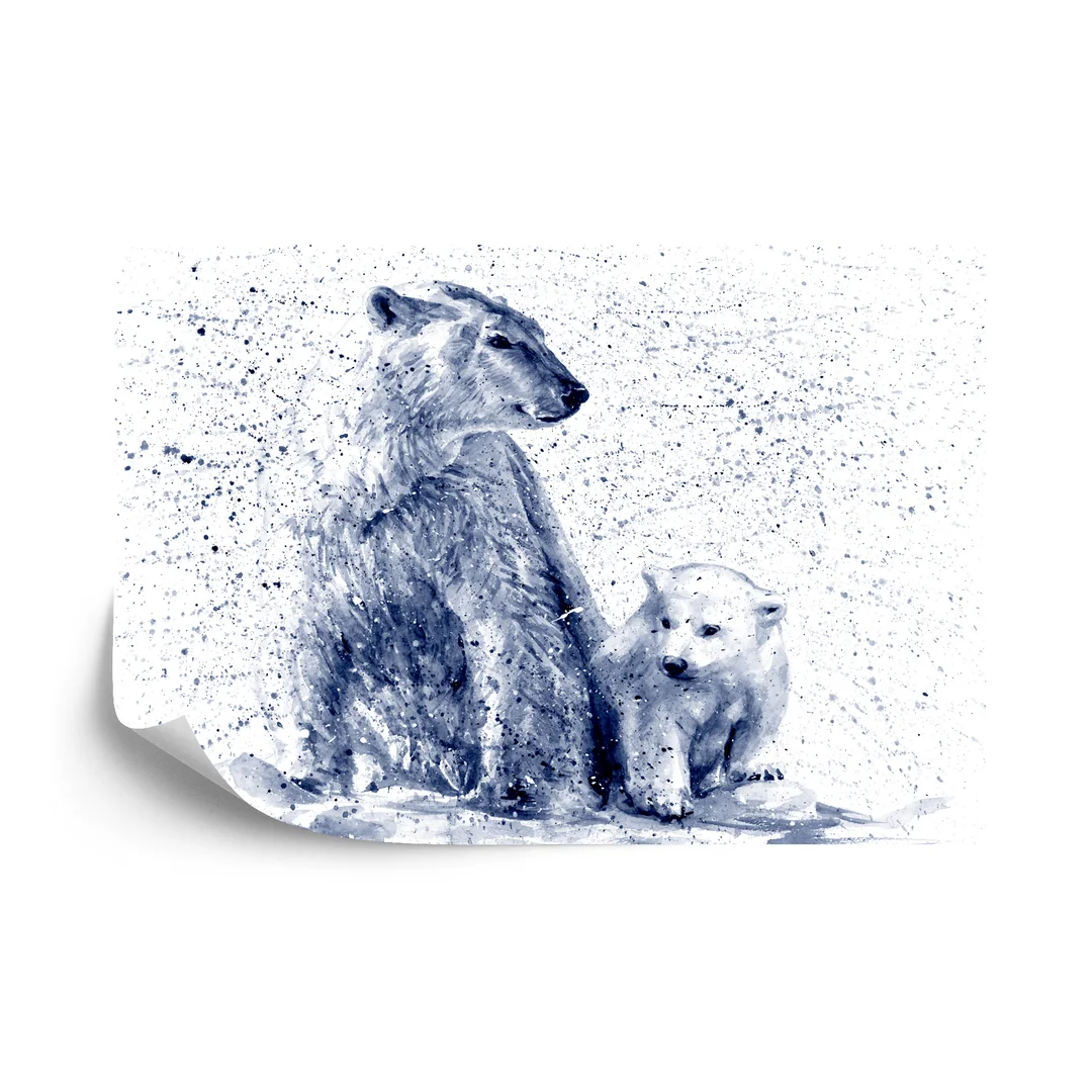 Fototapeta Niedźwiedzie Polarne Flizelina 270x180