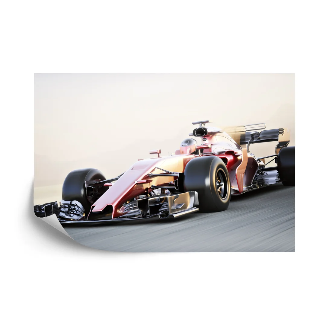 Fototapeta Nowoczesny Bolid F1 Vinyl Gładki 270x180