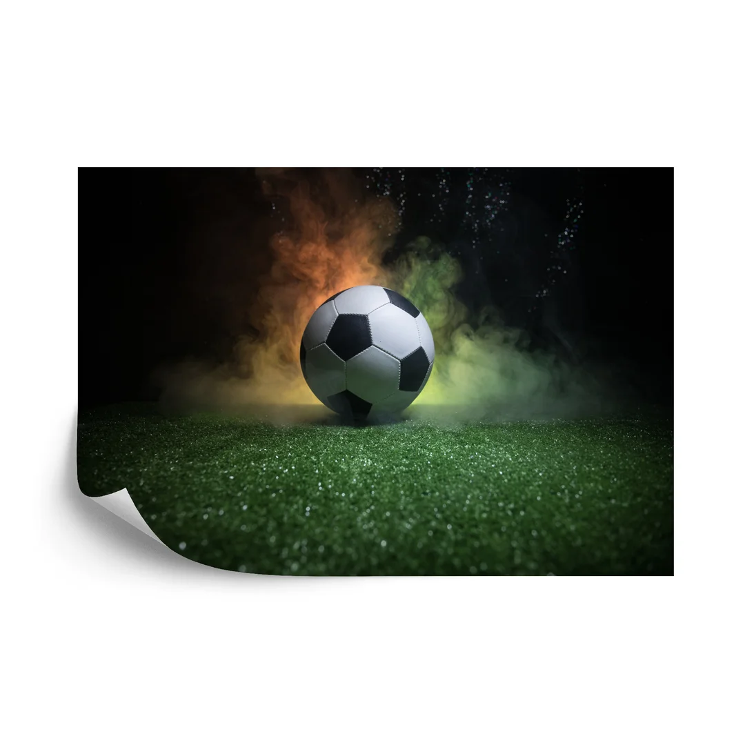 Fototapeta Piłka Nożna Na Boisku Flizelina 270x180
