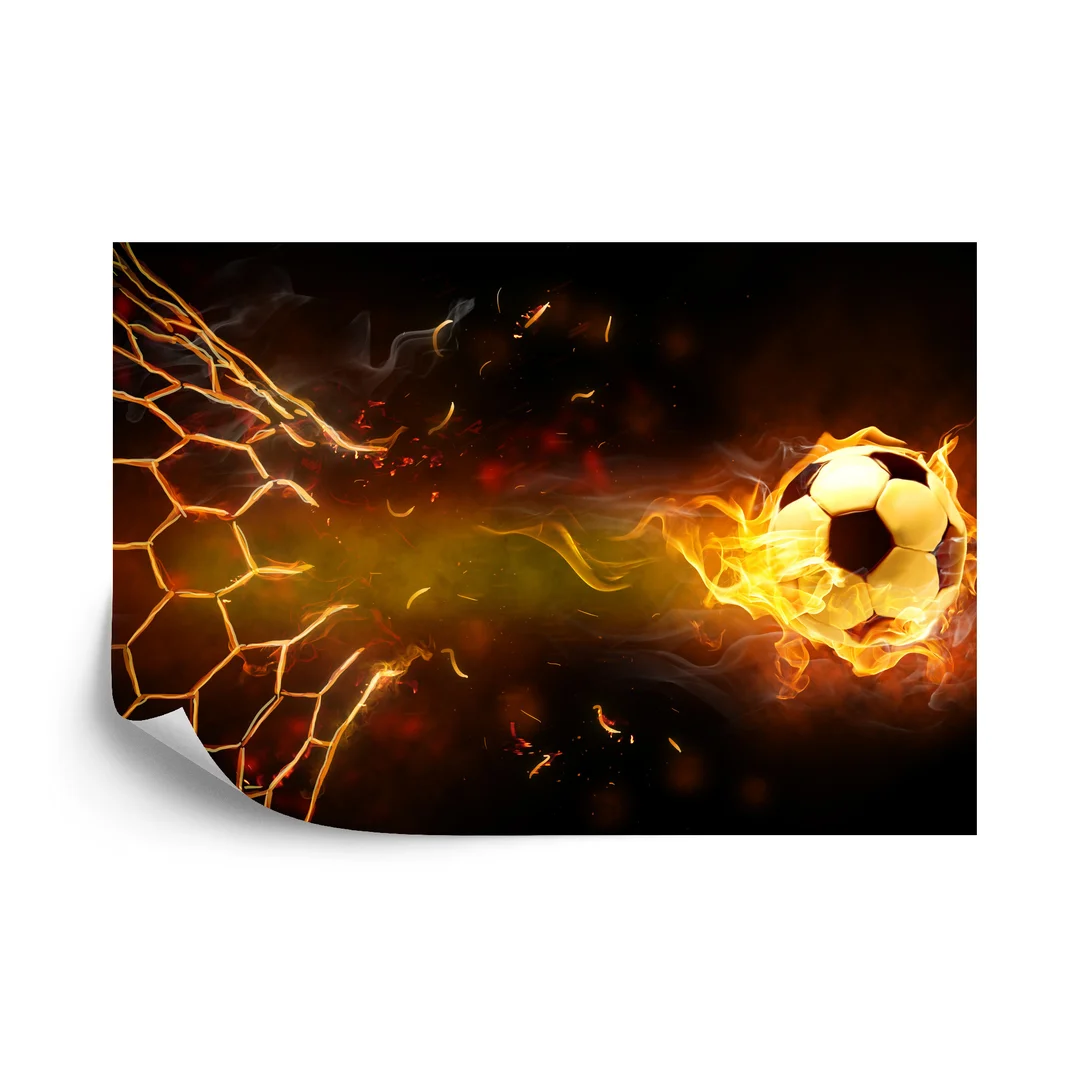 Fototapeta Piłkarska Sportowa Piłka Flizelina 270x180