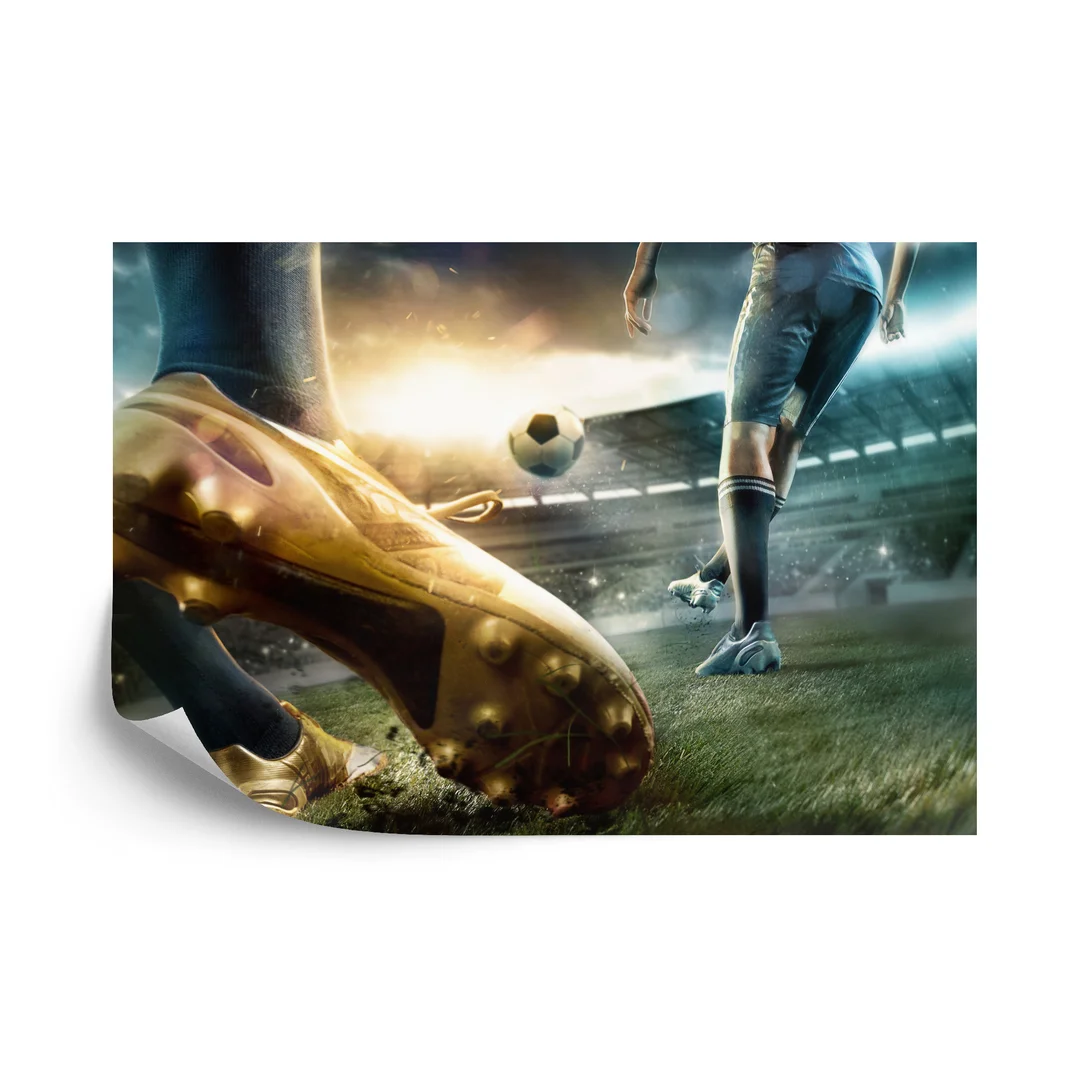 Fototapeta Piłkarze Podczas Gry Flizelina 270x180