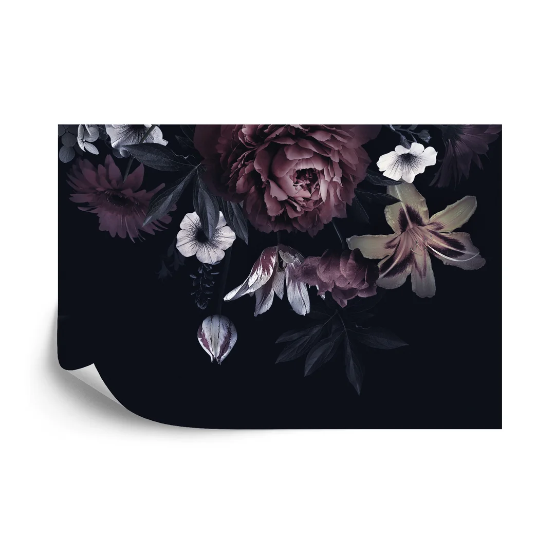 Fototapeta Piwonie I Lilie Vinyl Gładki 270x180