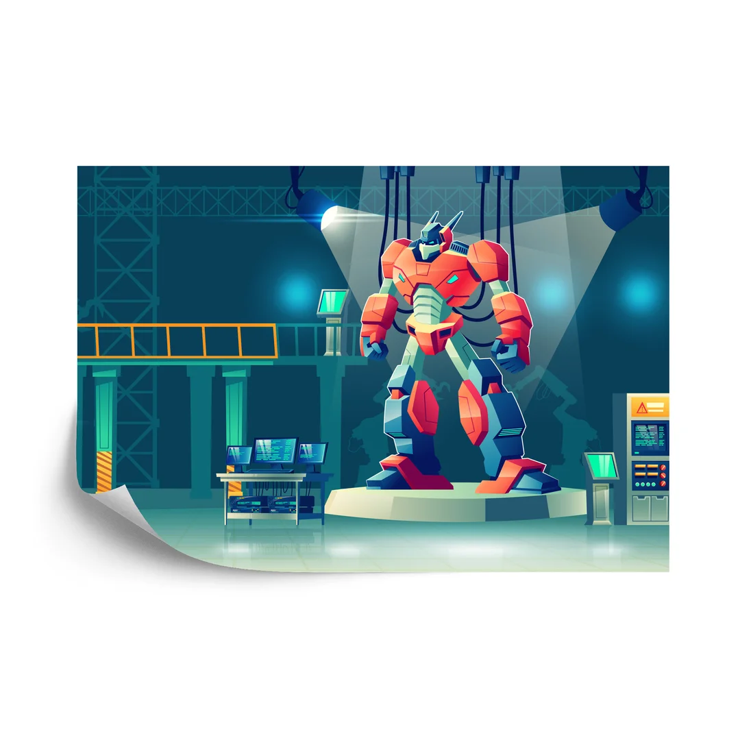 Fototapeta Robot W Laboratorium Vinyl Gładki 270x180
