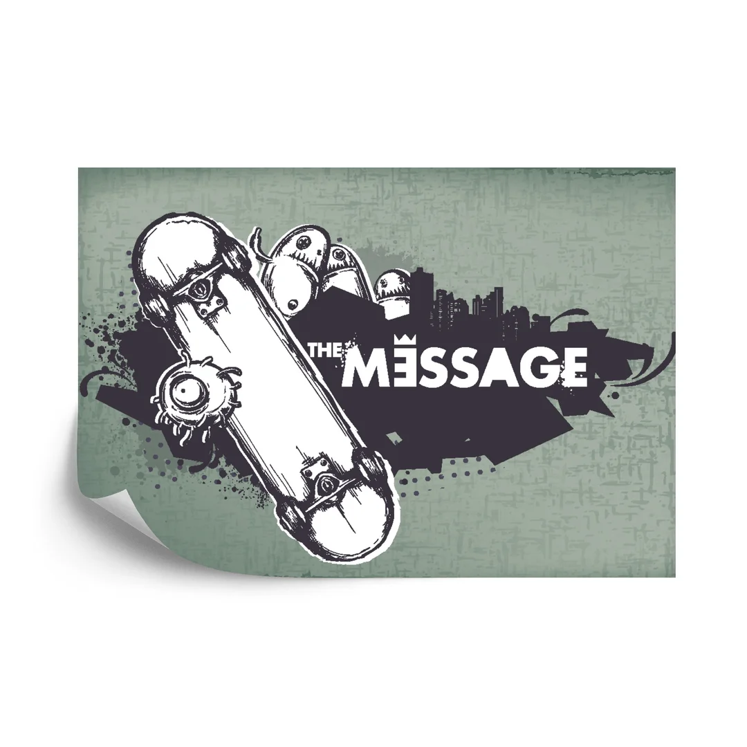 Fototapeta Skateboarding Styl Graffiti Ve90-60 Vinyl Gładki 270x180