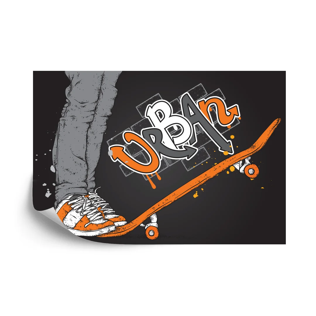 Fototapeta Skater I Deskorolka Vinyl Gładki 270x180