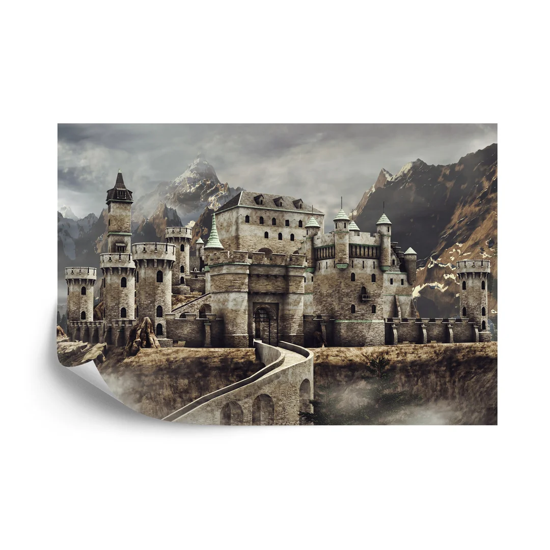 Fototapeta Średniowieczny Zamek Fantasy Flizelina 270x180