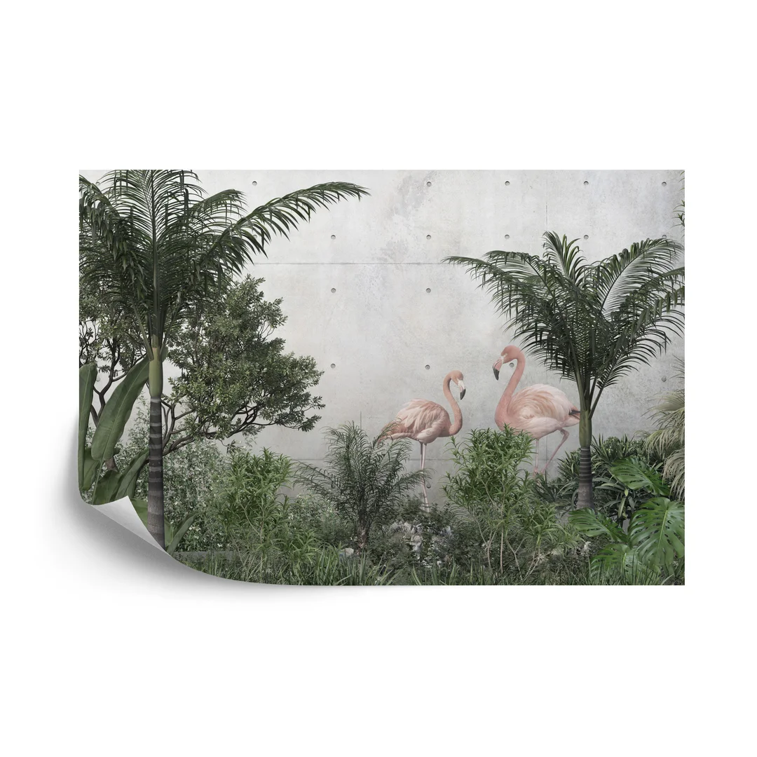Fototapeta Tropical Trees And Leaves For Digital Printing Wallpaper, Custom Design Wallpaper - 3D Vinyl Gładki 270x180