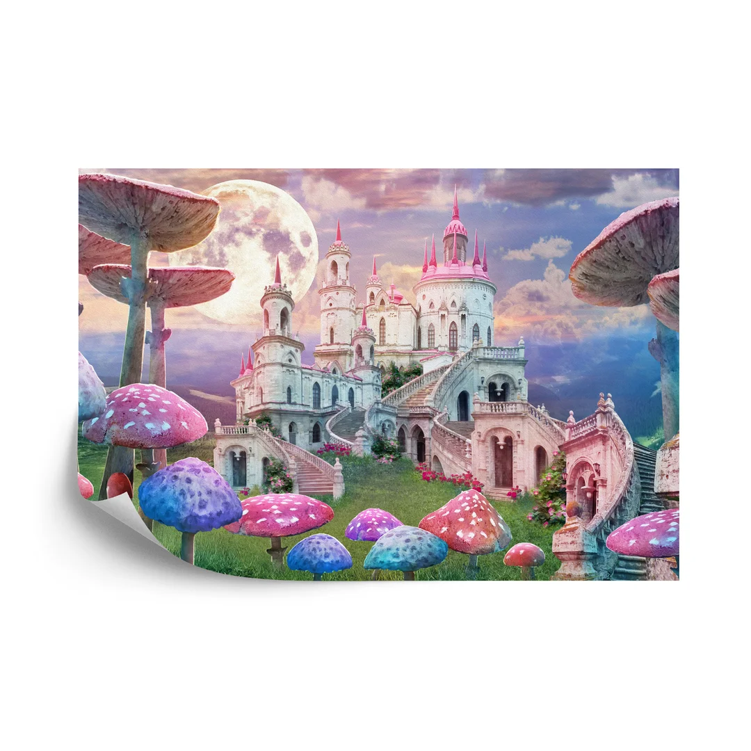 Fototapeta Zamek W Fantastycznej Krainie Vinyl Gładki 270x180