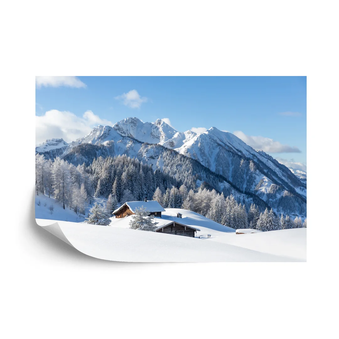 Fototapeta Zima W Górach Flizelina 270x180