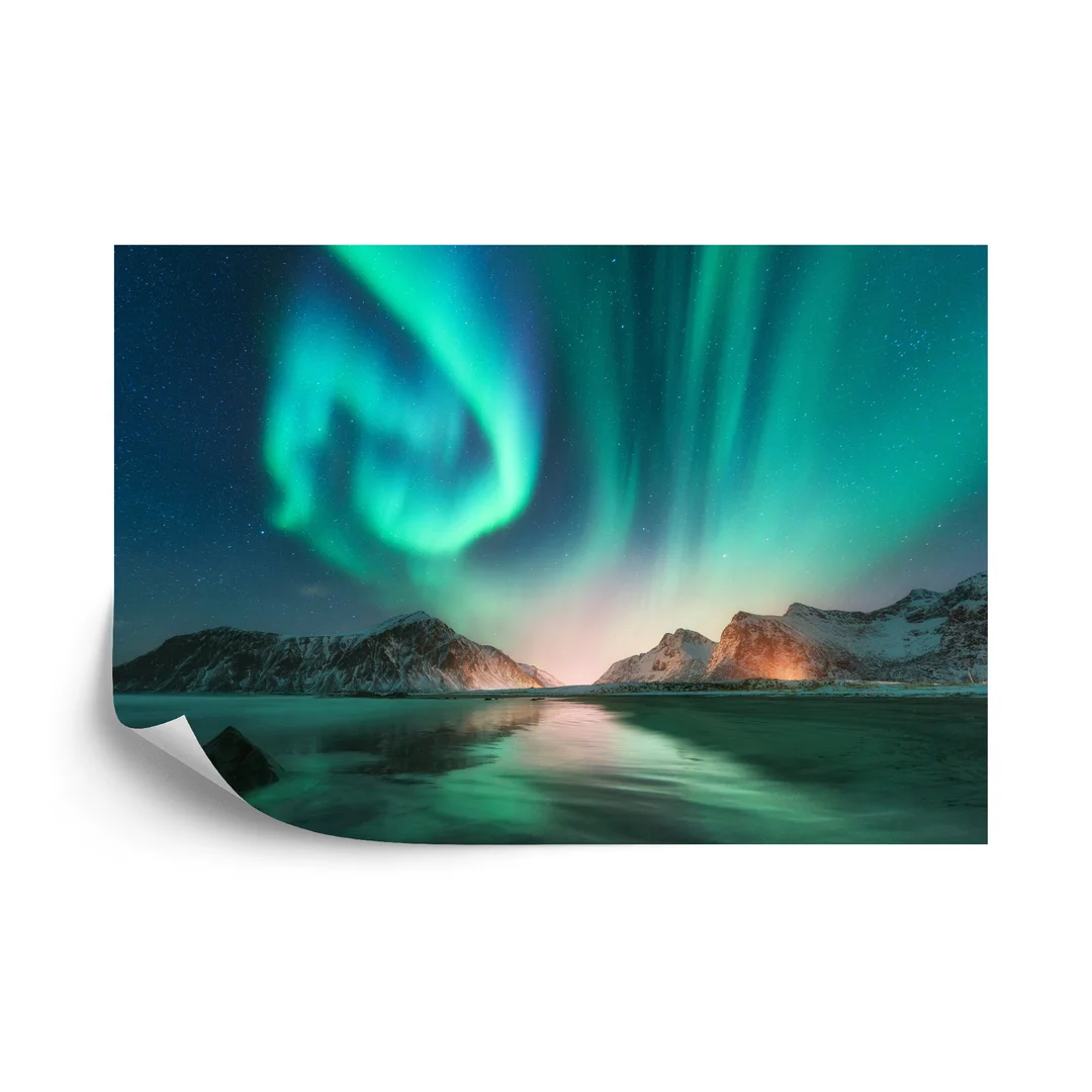 Fototapeta Zorza Vinyl Gładki 270x180
