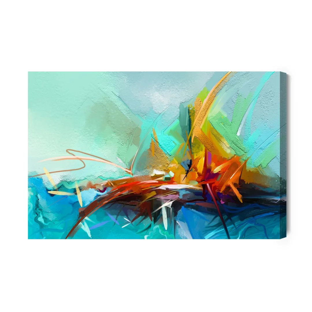 Obraz Na Płótnie Abstrakcyjna Żaglówka Canvas Brak Brak 60x90