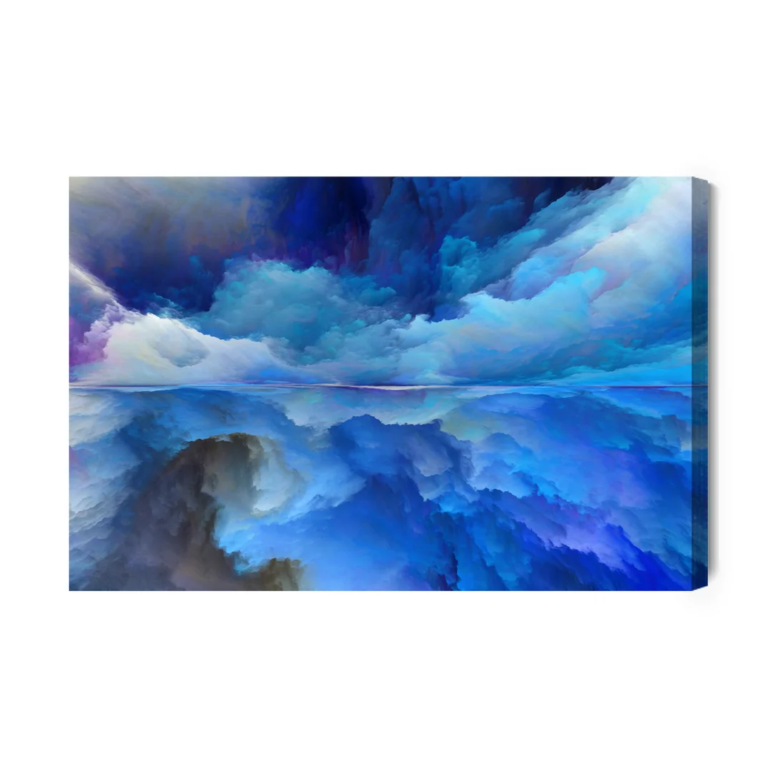 Obraz Na Płótnie Abstrakcyjne Odbicie Chmur Canvas Brak Brak 60x90