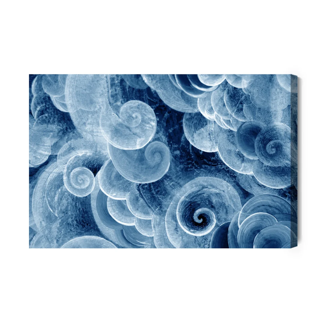 Obraz Na Płótnie Abstrakcyjne Wzburzone Fale Canvas Brak Brak 60x90