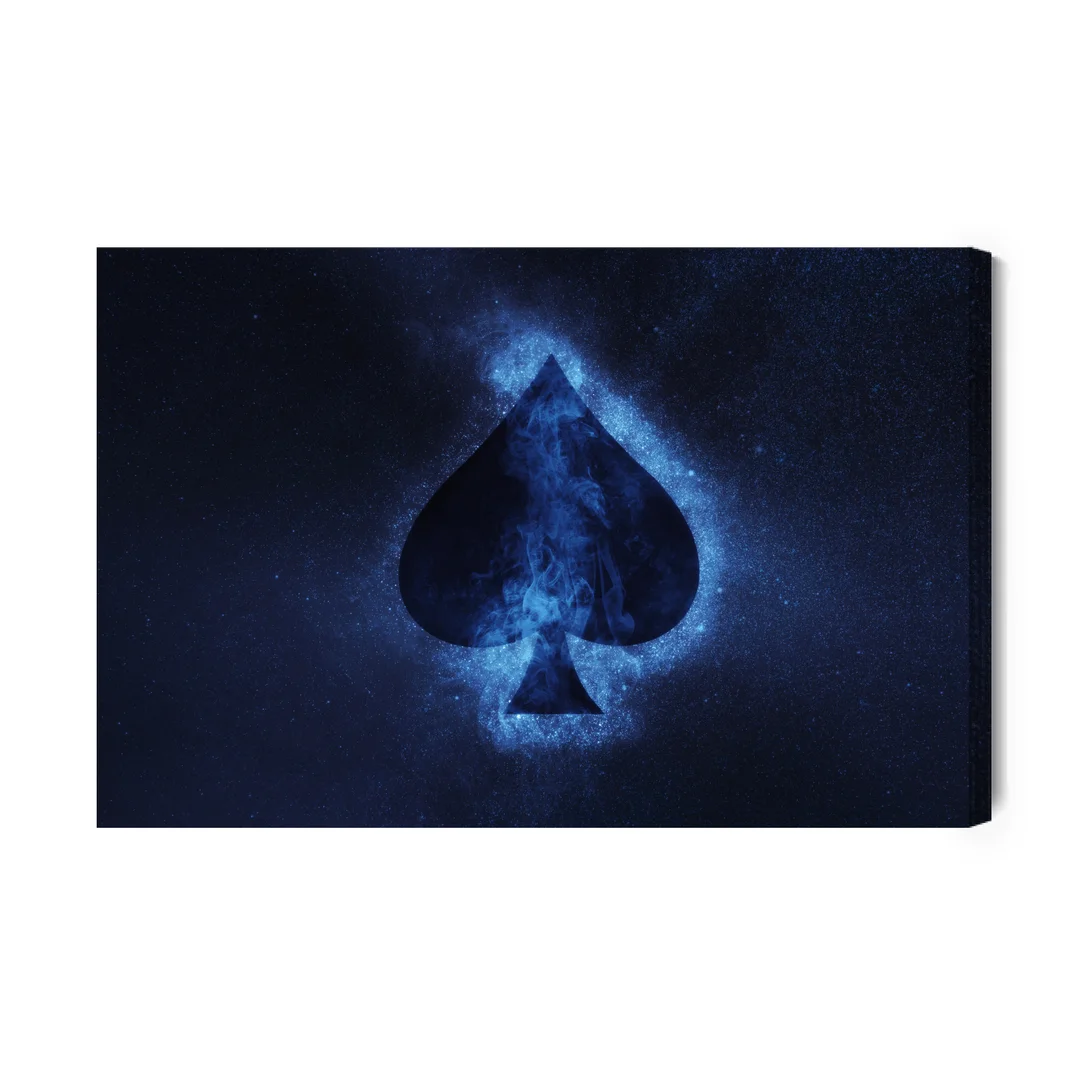 Obraz Na Płótnie Abstrakcyjny Symbol Pik Canvas Brak Brak 60x90