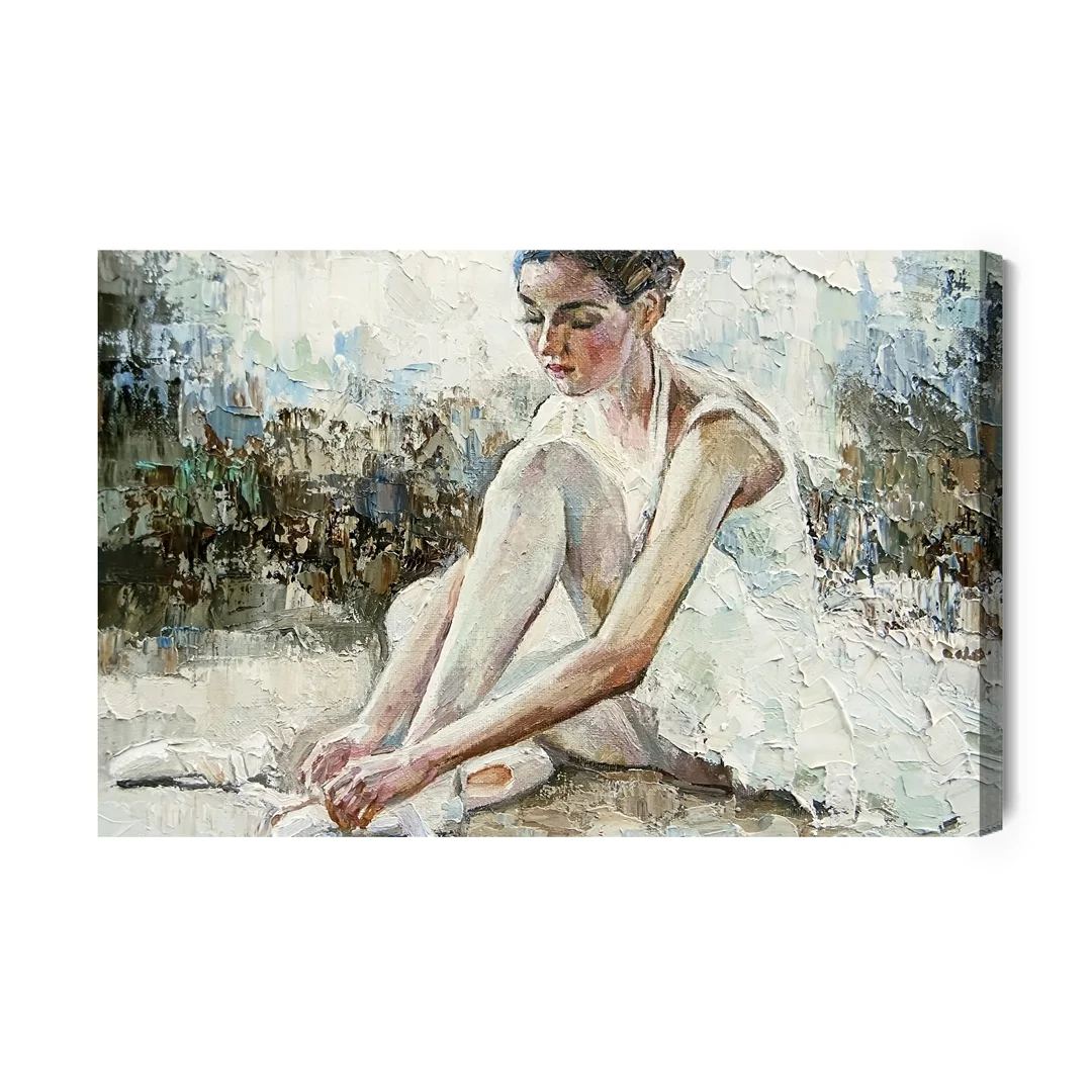 Obraz Na Płótnie Baletnica Przed Występem Canvas Brak Brak 120x80