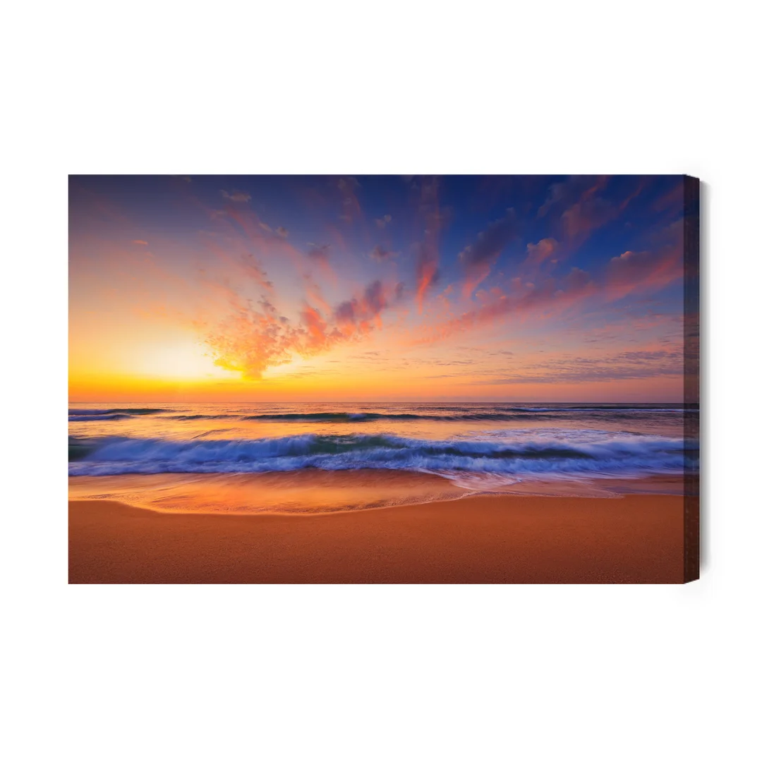 Obraz Na Płótnie Chmury Nad Morzem Canvas Brak Brak 60x90
