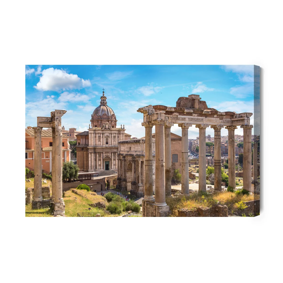 Obraz Na Płótnie Forum Romanum 3D Canvas Brak Brak 60x90