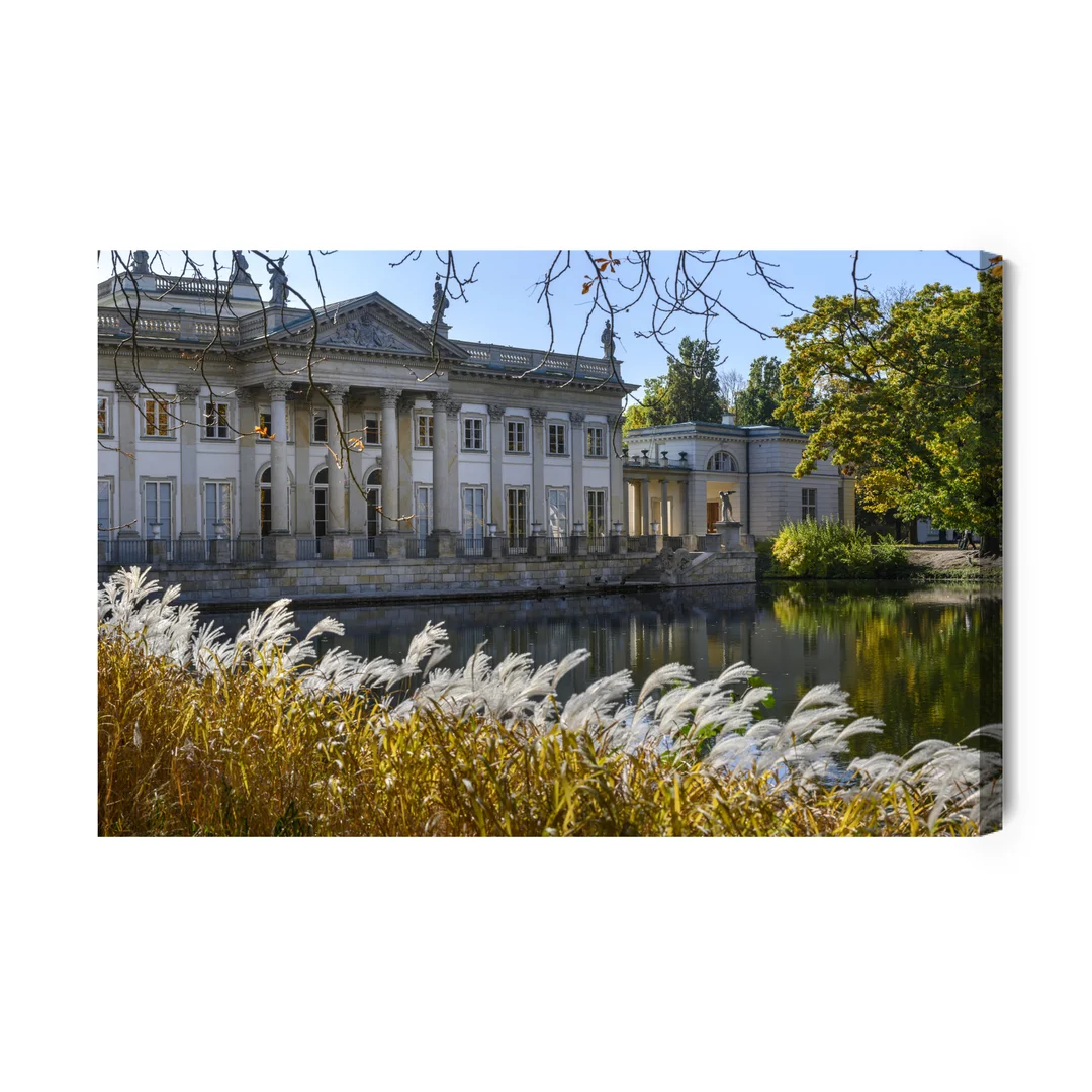 Obraz Na Płótnie Jesienny Pałac W Warszawie Canvas Brak Brak 60x90
