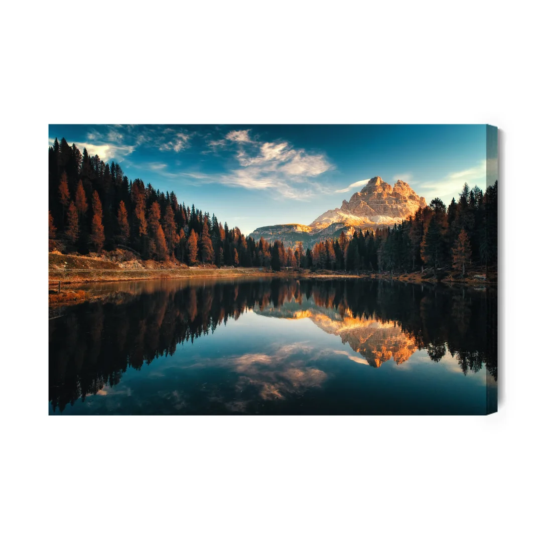Obraz Na Płótnie Jezioro Antorno, Włochy Canvas Brak Brak 60x90