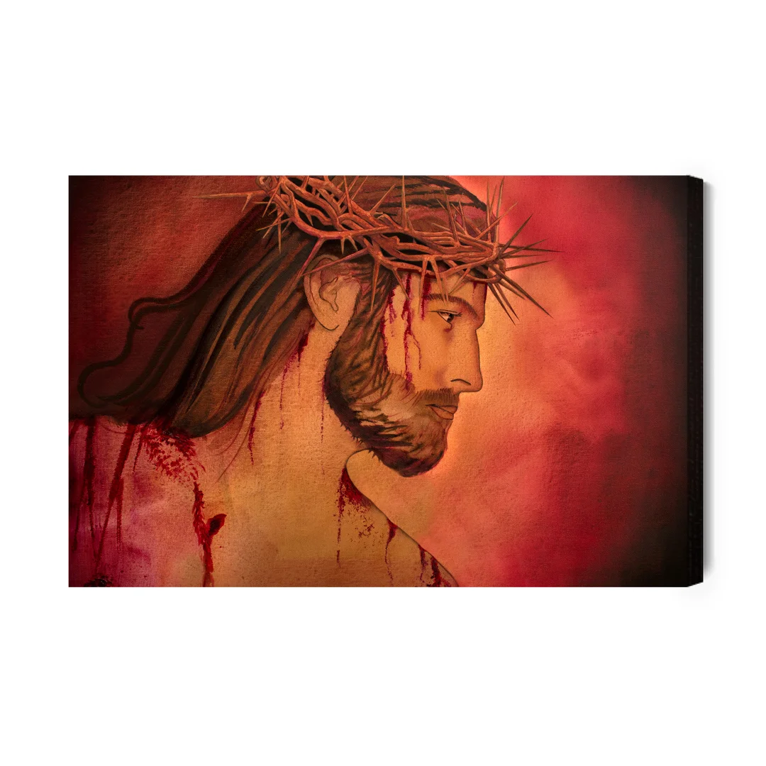 Obraz Na Płótnie Jezus Ukrzyżowany Canvas Brak Brak 60x90