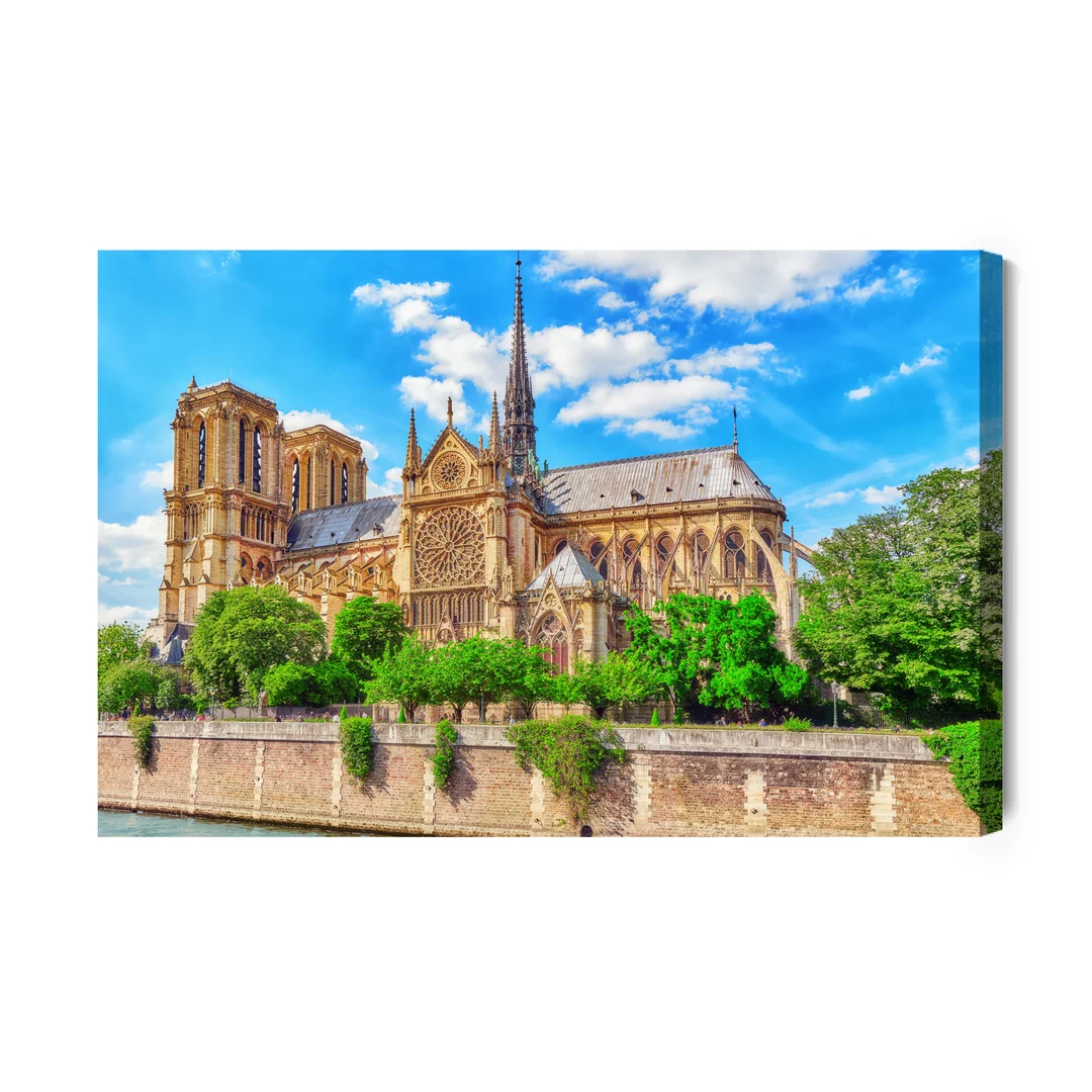 Obraz Na Płótnie Katedra Notre Dame W Paryżu Canvas Brak Brak 60x90