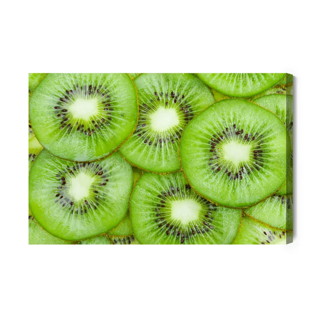 Obraz Na Płótnie Kiwi Z Bliska Canvas Brak Brak 60x90