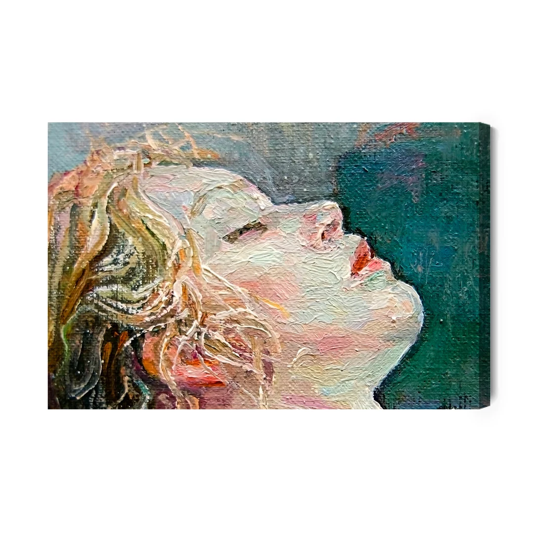 Obraz Na Płótnie Kobieta We Śnie Canvas Naturalny Brak Brak 70x100