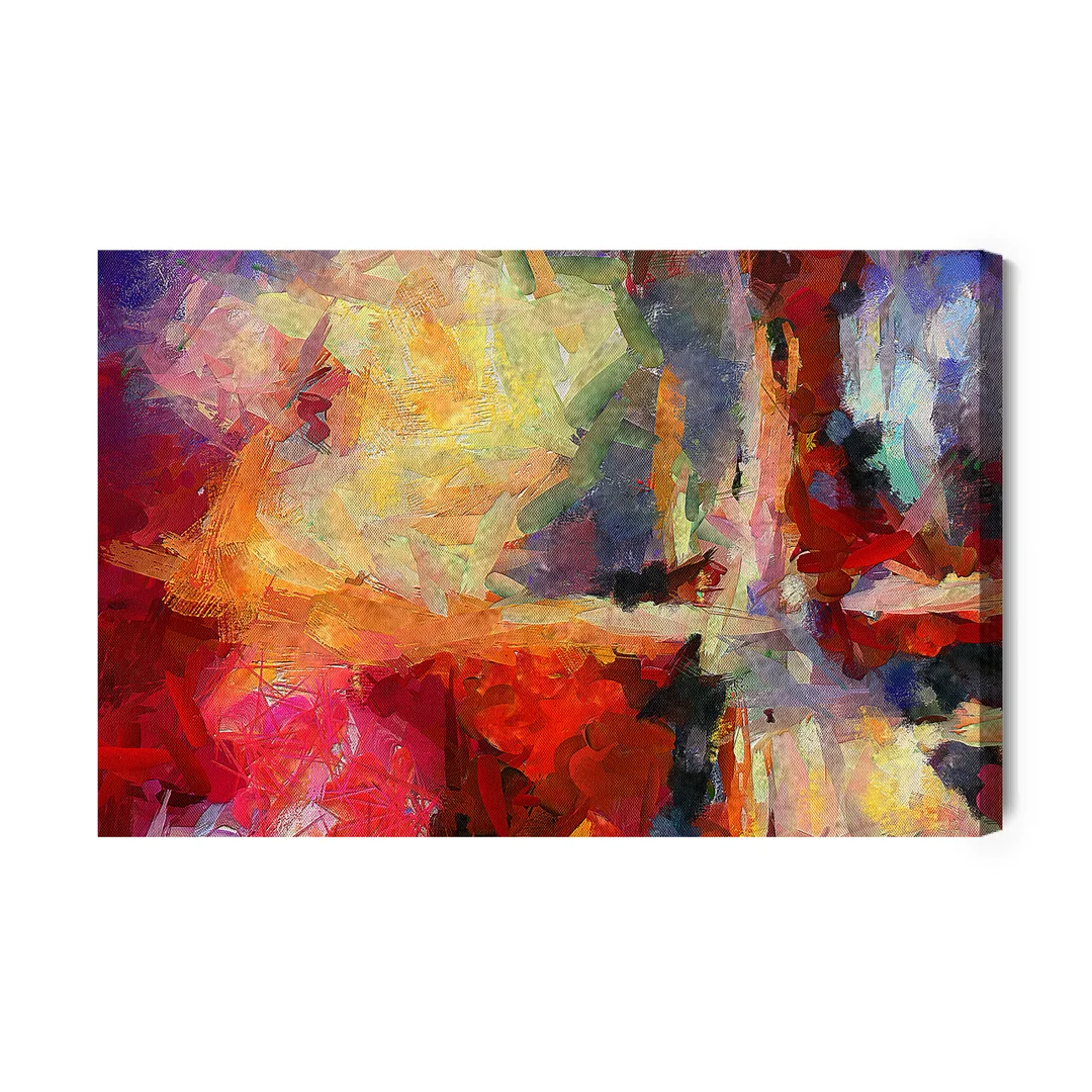 Obraz Na Płótnie Kolorowa Abstrakcja Współczesna Canvas Brak Brak 60x90