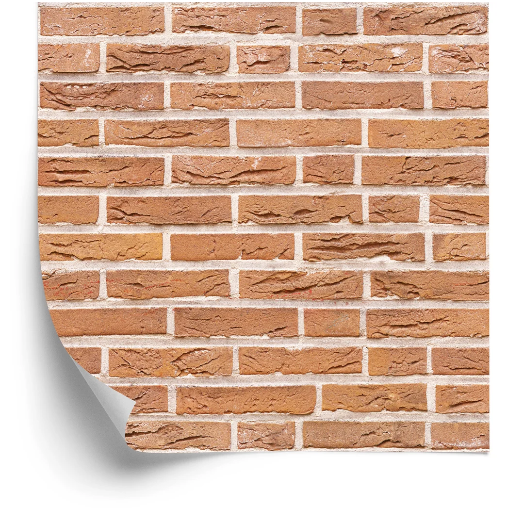 Tapeta Cegła Mur Flizelina 53x1000