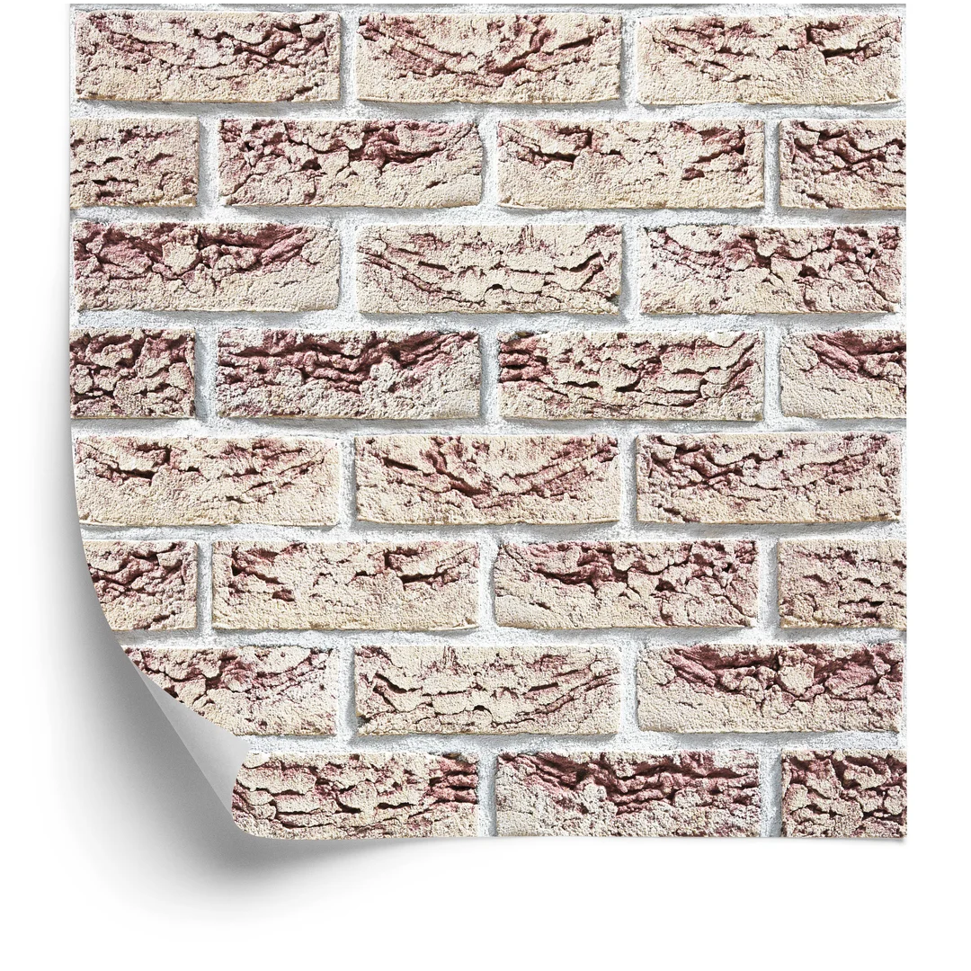 Tapeta Ceglana Ściana Flizelina 53x1000