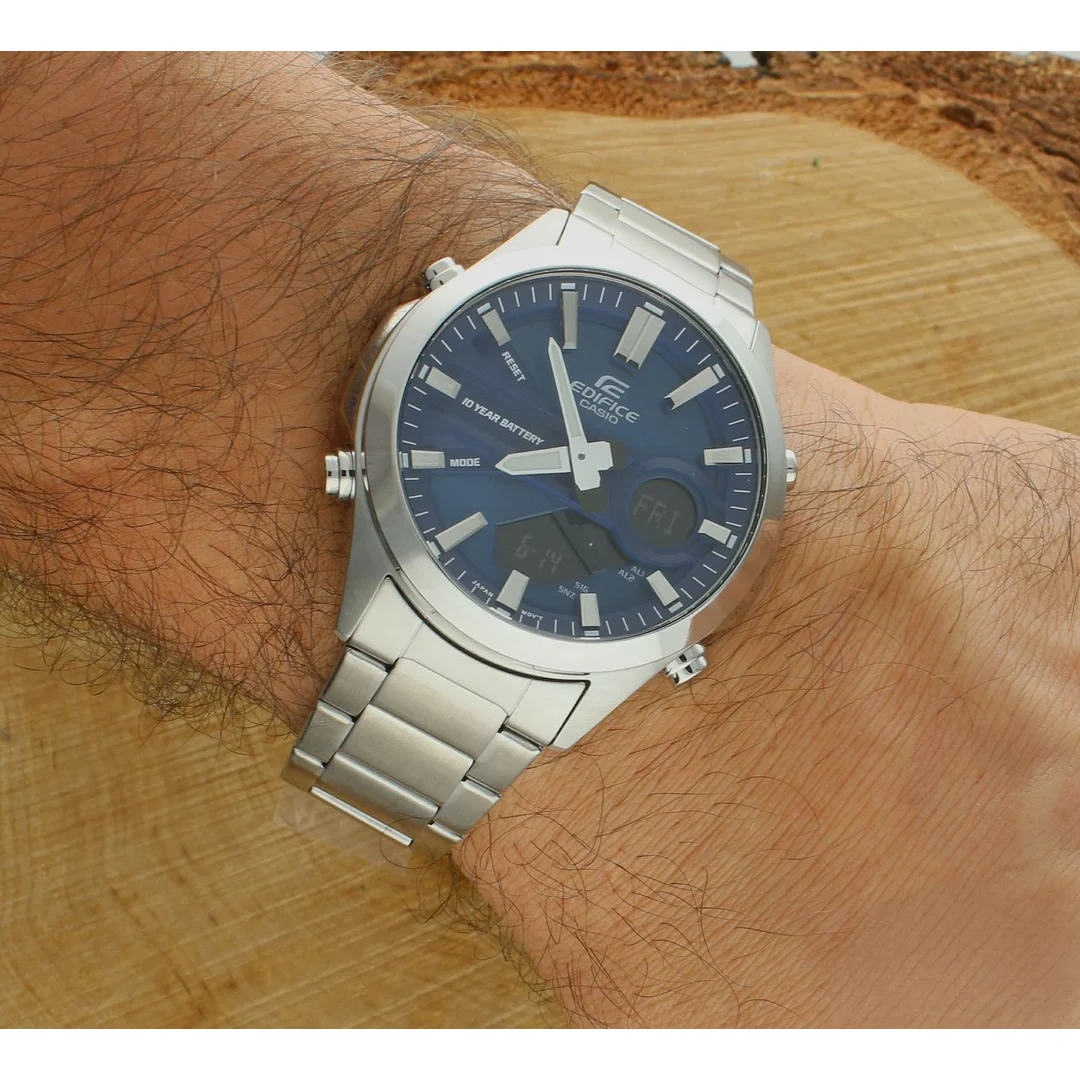 Zegarek Męski Casio EFV-C120D-2AEF + BOX - 3