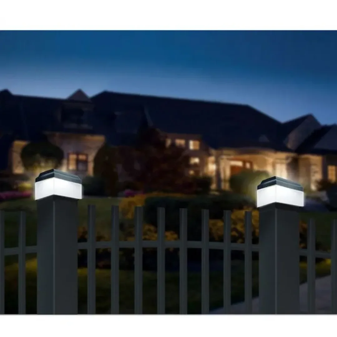 Daszek - Lampa solarna LED na słupek 60/40 mm
