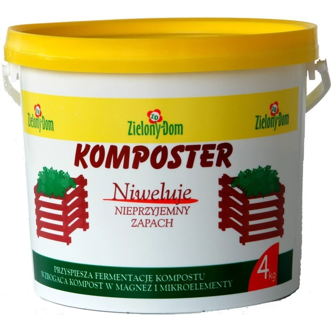 Komposter Nawóz Kompostujący 4kg Zielony Dom