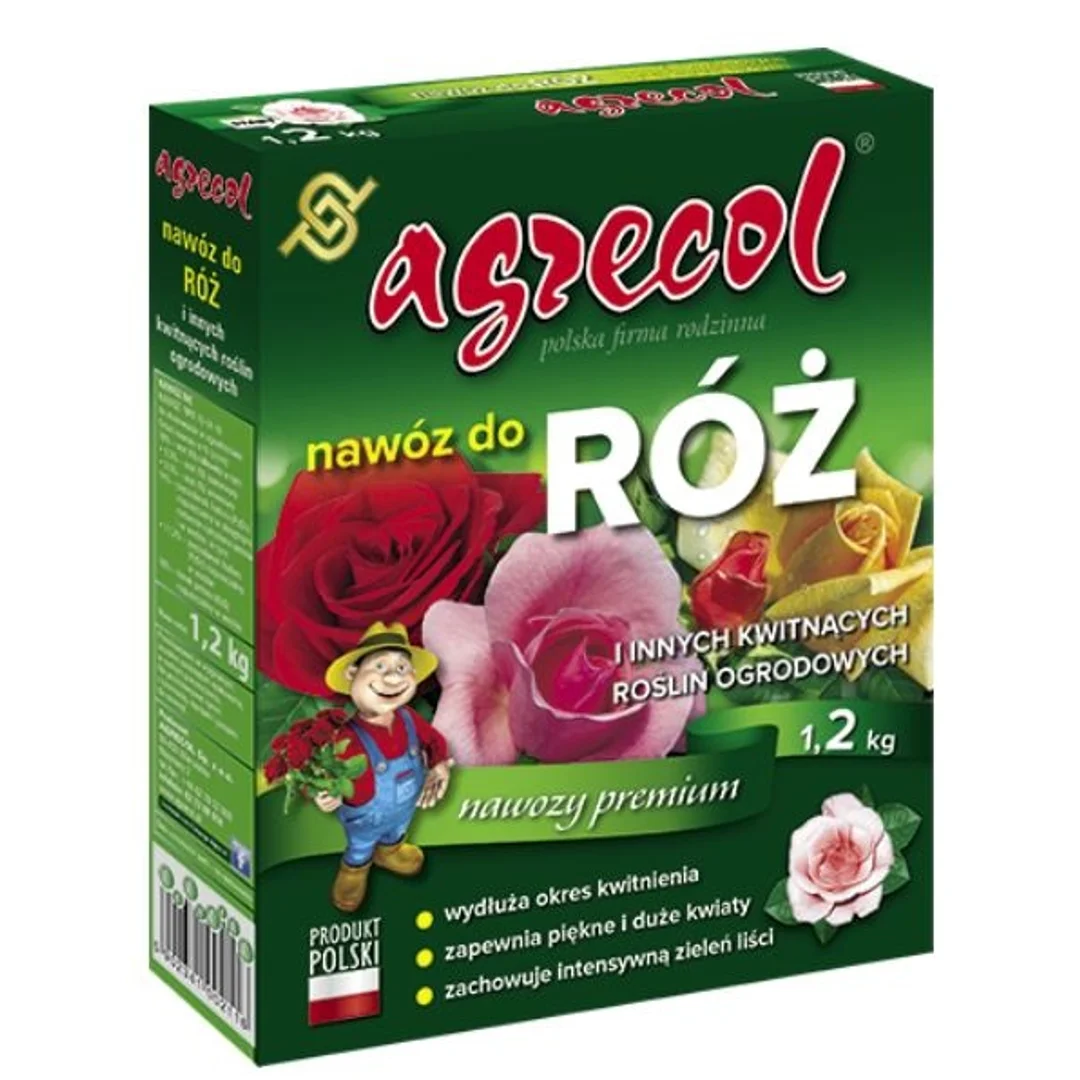 Nawóz Agrecol granu. do róż 1,2kg