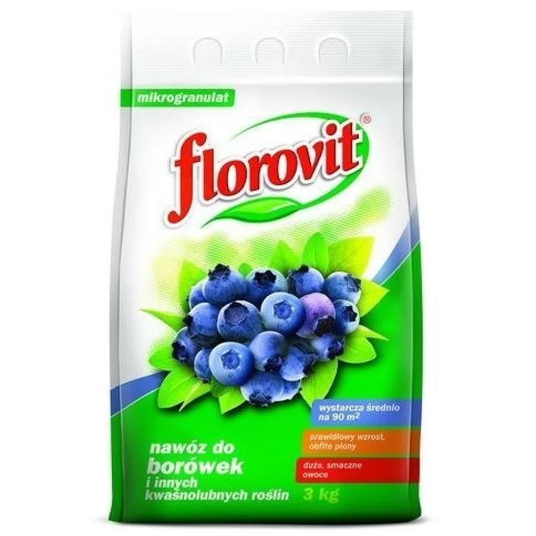 Nawóz do Borówek Różaneczników, Azalii 3kg Florovit