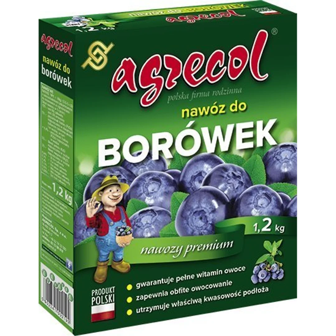 Nawóz do Borówki Granulat 1,2 kg Agrecol