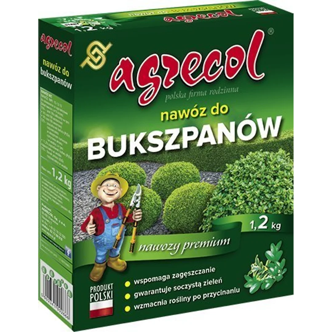 Nawóz do Bukszpanów 1,2kg Agrecol