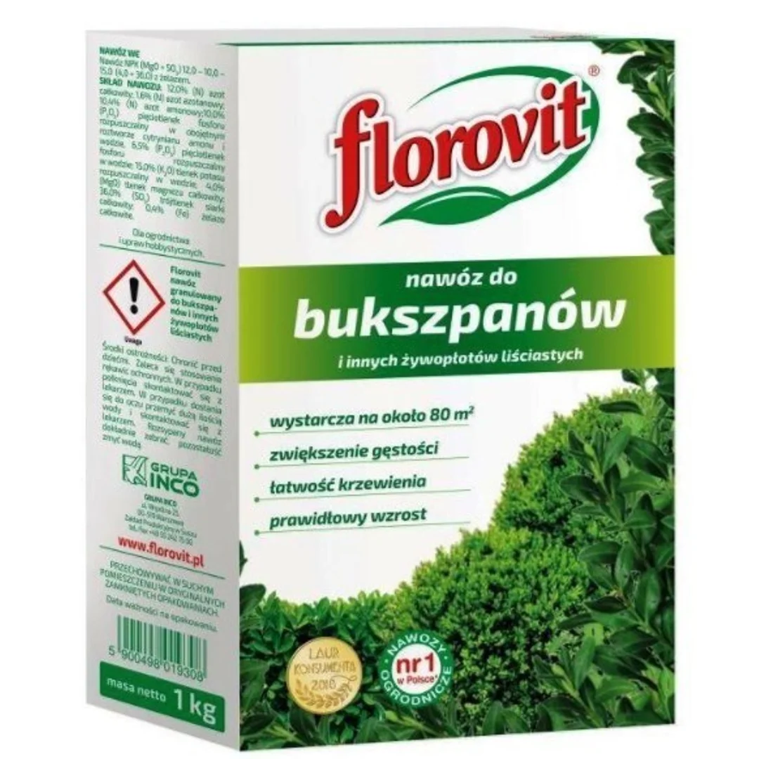 Nawóz do Bukszpanu 1kg Florovit