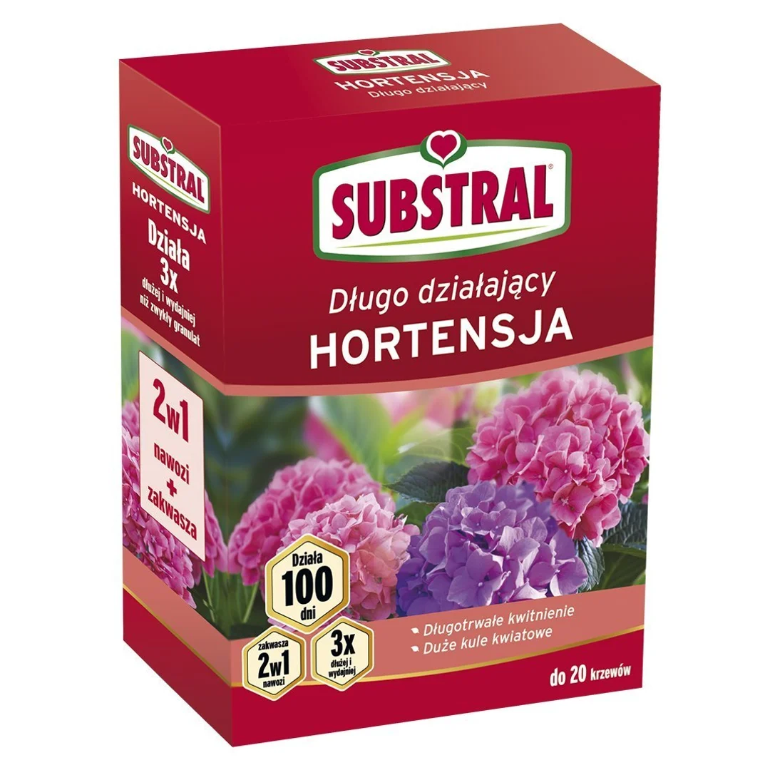 Nawóz Do Hortensji z Zakwaszaczem 100 Dni 1kg Substral