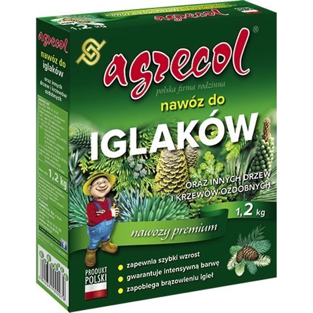 Nawóz do Iglaków Granulowany 1,2kg Agrecol