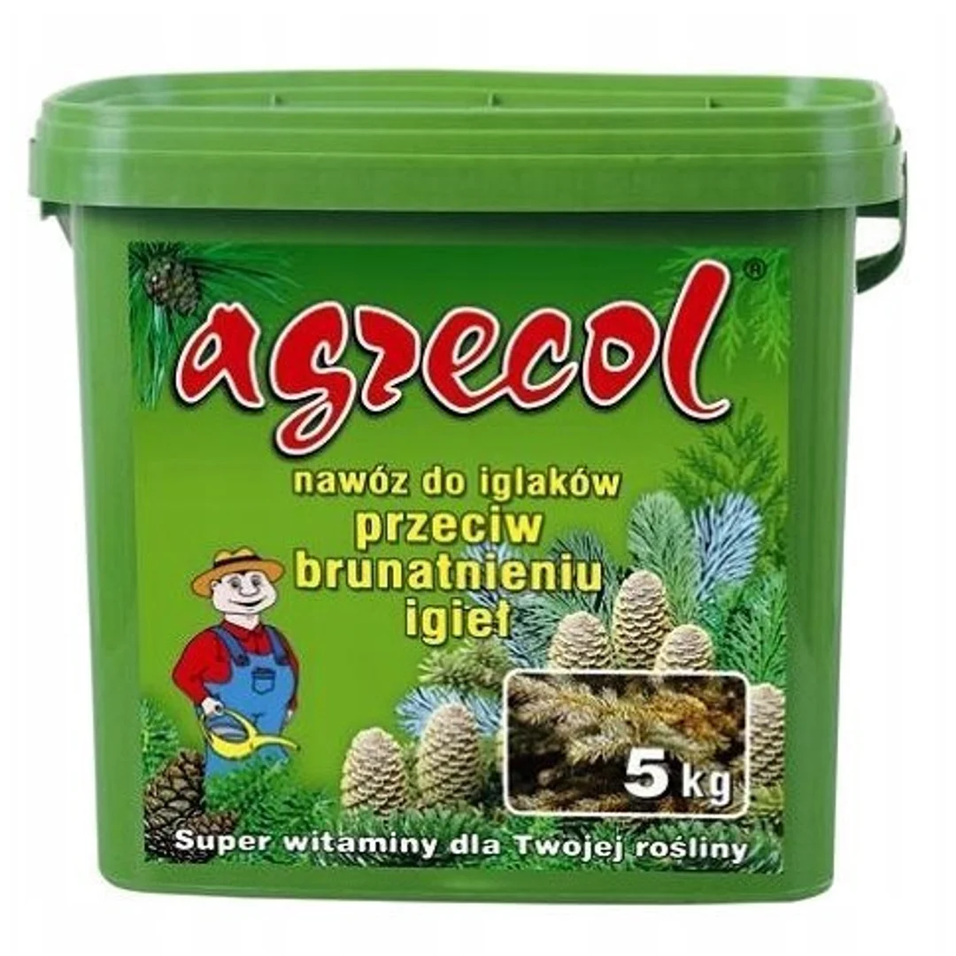 Nawóz do Iglaków Przeciw Brązowieniu 5kg Agrecol