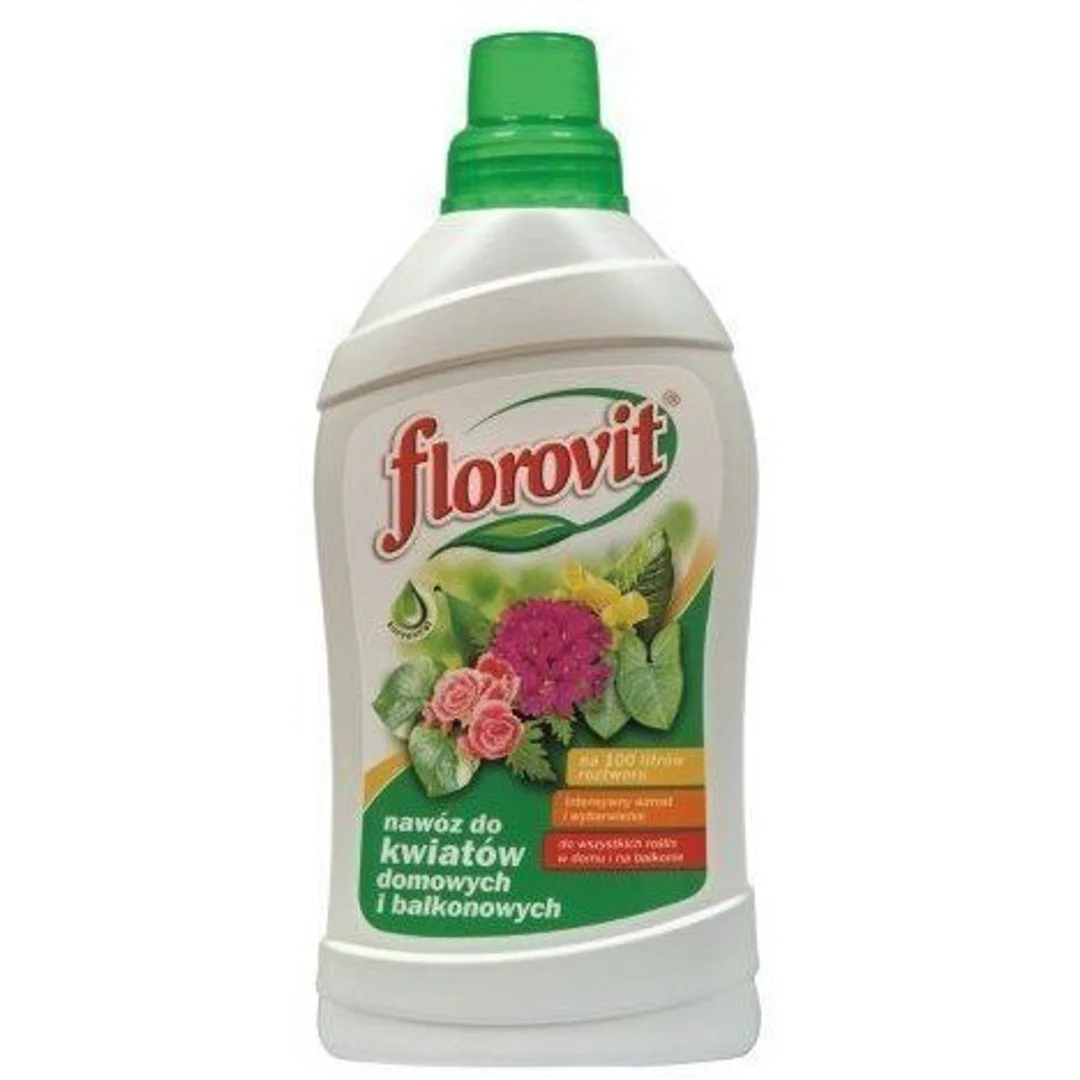 Nawóz do Kwiatów Domowych i Balkonowych 1L Florovit