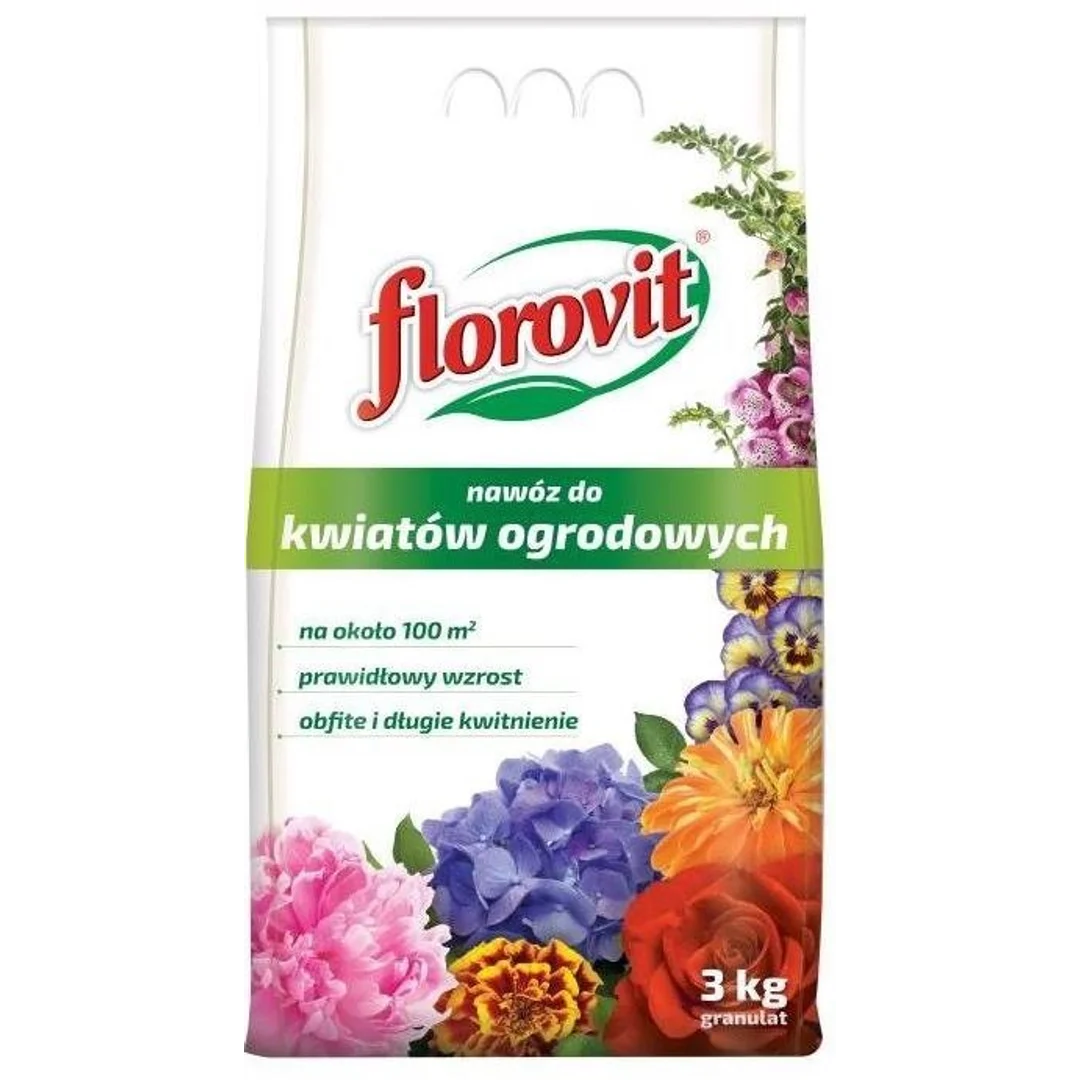 Nawóz do Kwiatów Ogrodowych 3kg Florovit