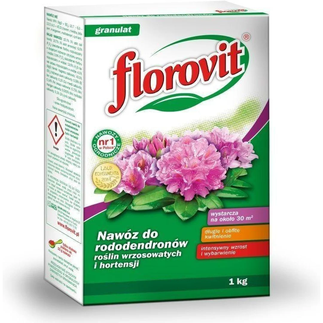 Nawóz do Rododendronów 1kg Florovit