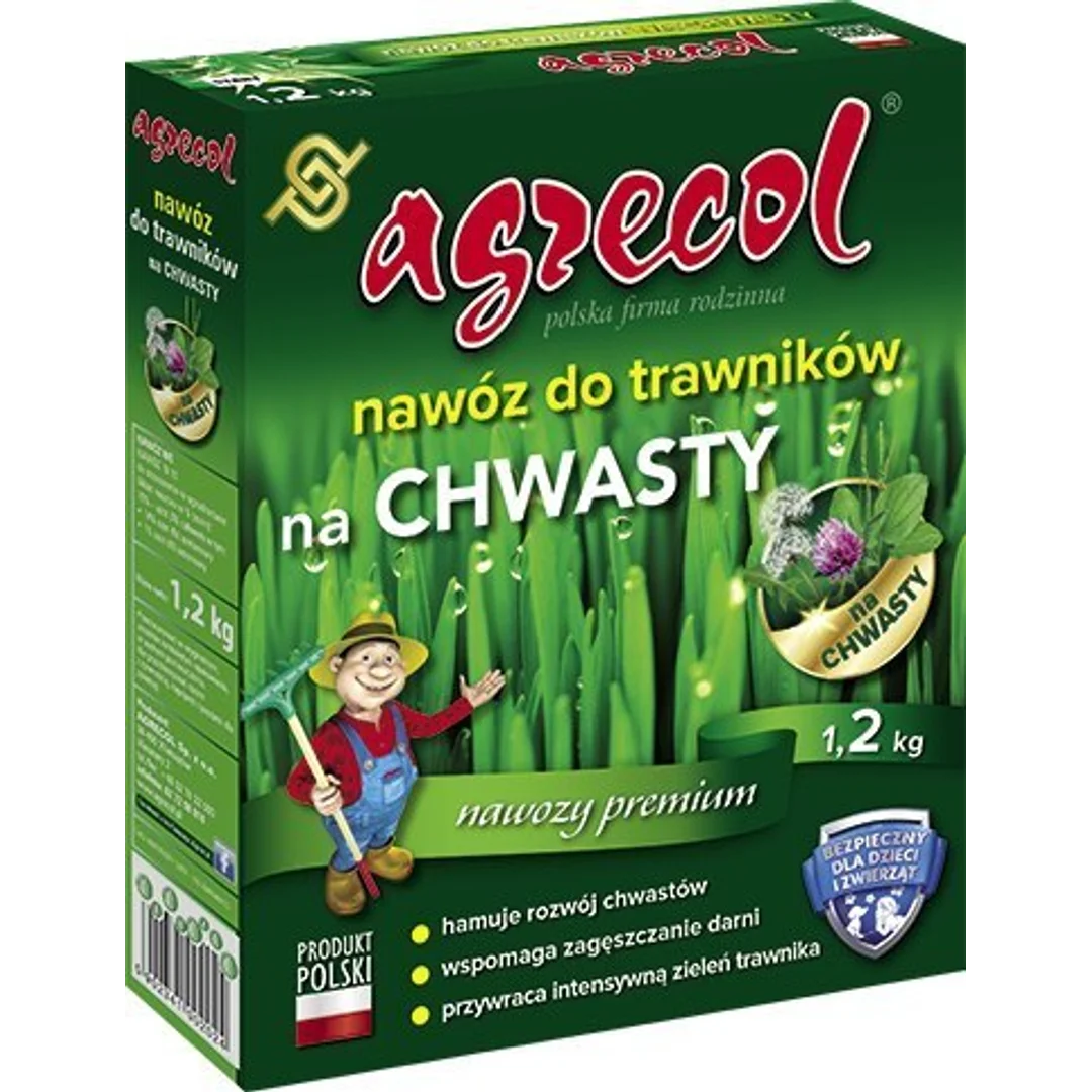 Nawóz do Traw Zachwaszczonych 1,2kg Agrecol